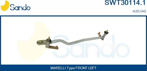 Sando SWT30114.1 - Legaturi stergator parbriz aaoparts.ro