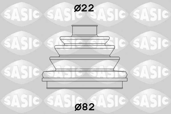 Sasic 9004683 - Burduf cauciuc, articulatie planetara aaoparts.ro