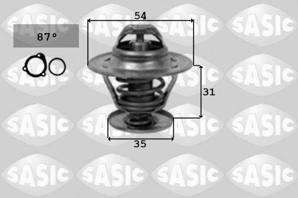 Sasic 9000161 - Termostat,lichid racire aaoparts.ro