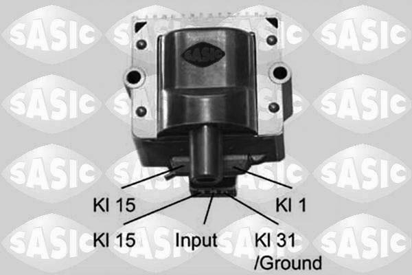 Sasic 9206027 - Bobina de inductie aaoparts.ro