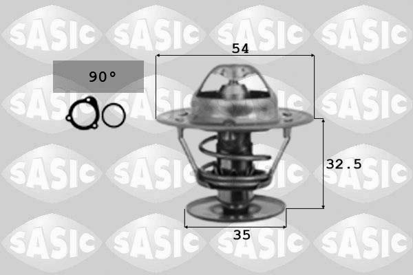 Sasic 4000374 - Termostat,lichid racire aaoparts.ro