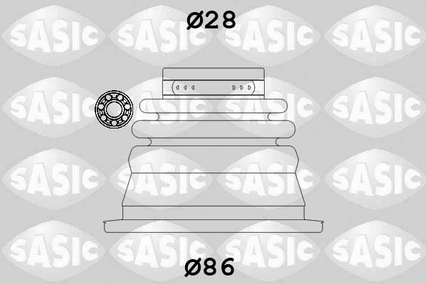 Sasic 4003464 - Burduf cauciuc, articulatie planetara aaoparts.ro