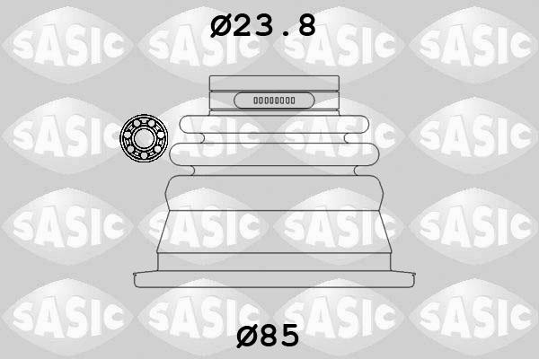 Sasic 4003419 - Burduf cauciuc, articulatie planetara aaoparts.ro