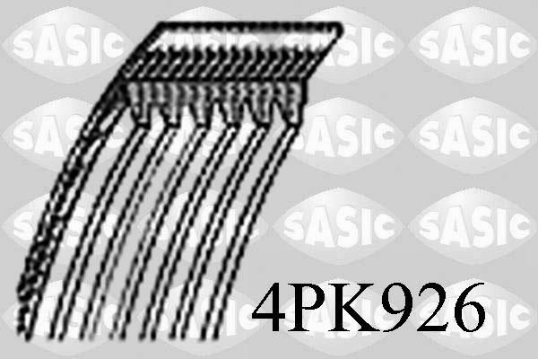 Sasic 4PK926 - Curea transmisie cu caneluri aaoparts.ro