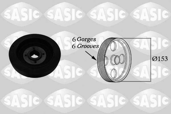 Sasic 5150K40 - Fulie curea, arbore cotit aaoparts.ro