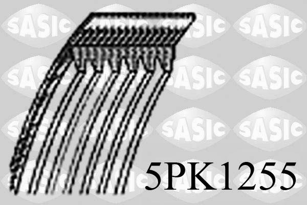 Sasic 5PK1255 - Curea transmisie cu caneluri aaoparts.ro