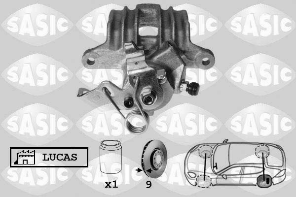 Sasic 6506010 - Etrier frana aaoparts.ro