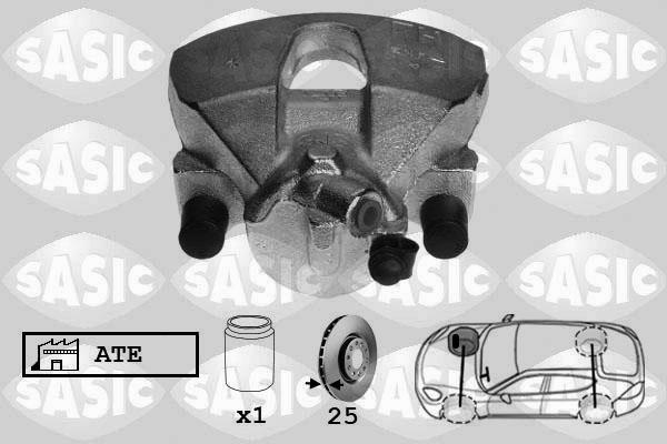 Sasic 6506189 - Etrier frana aaoparts.ro