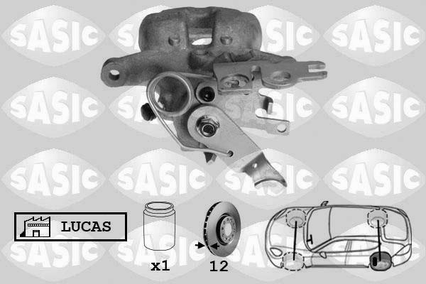 Sasic 6506132 - Etrier frana aaoparts.ro