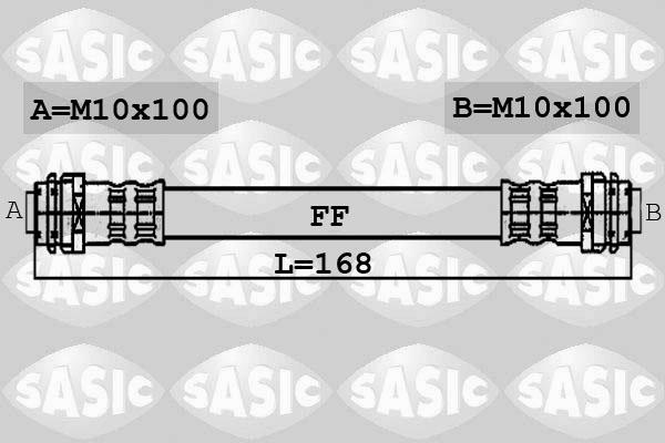 Sasic 6606010 - Furtun frana aaoparts.ro