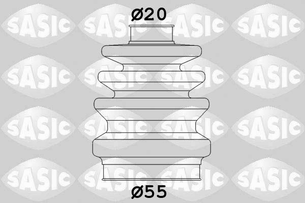 Sasic 1906020 - Burduf cauciuc, articulatie planetara aaoparts.ro