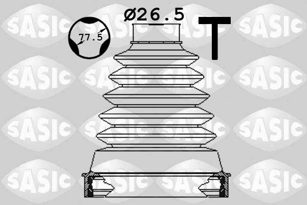 Sasic 1900048 - Burduf cauciuc, articulatie planetara aaoparts.ro