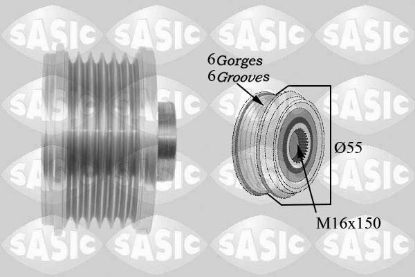 Sasic 1674007 - Fulie, alternator aaoparts.ro