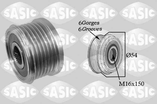 Sasic 1676010 - Fulie, alternator aaoparts.ro