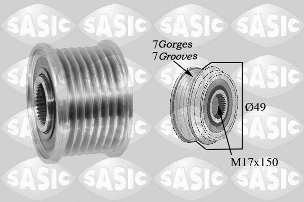 Sasic 1676028 - Fulie, alternator aaoparts.ro