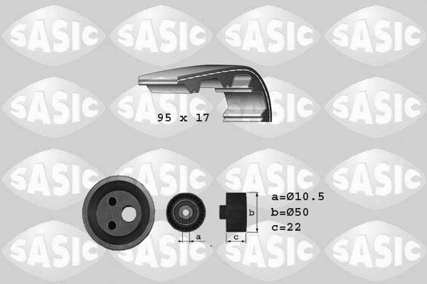 Sasic 1754005 - Set curea de distributie aaoparts.ro