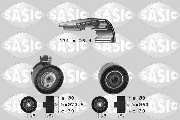 Sasic 1750006 - Set curea de distributie aaoparts.ro