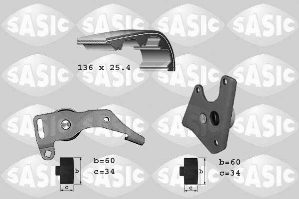 Sasic 1750003 - Set curea de distributie aaoparts.ro