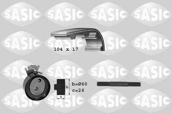 Sasic 1750018 - Set curea de distributie aaoparts.ro