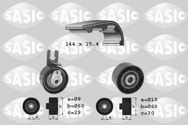 Sasic 1750017 - Set curea de distributie aaoparts.ro