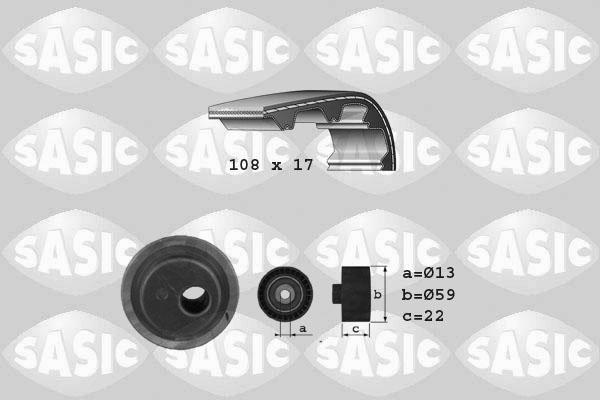 Sasic 1750021 - Set curea de distributie aaoparts.ro