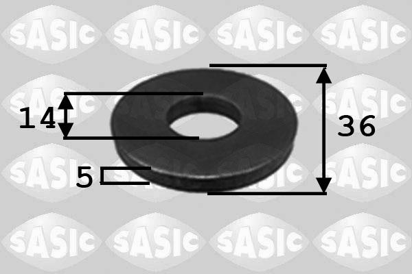 Sasic 8700014 - Saiba, disc curea-arbore cotit aaoparts.ro