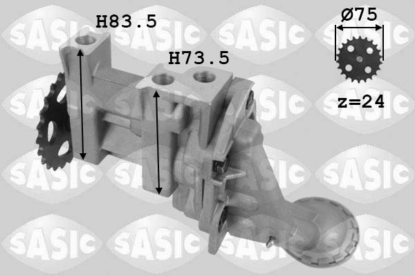 Sasic 3654006 - Pompa ulei aaoparts.ro