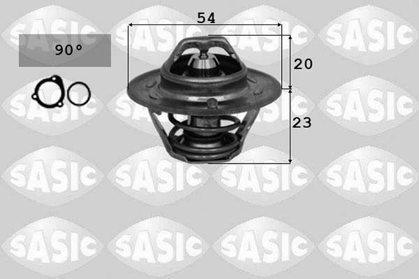 Sasic 3306093 - Termostat,lichid racire aaoparts.ro