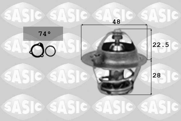 Sasic 3306024 - Termostat,lichid racire aaoparts.ro