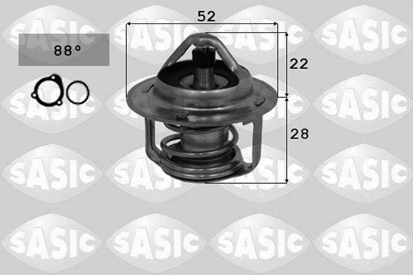 Sasic 3300009 - Termostat,lichid racire aaoparts.ro