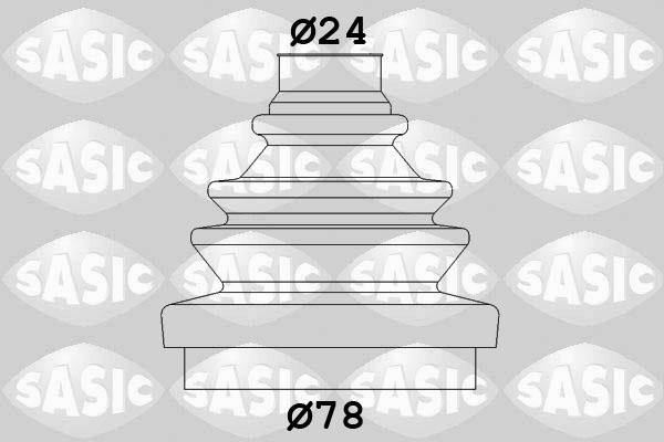 Sasic 2933013 - Burduf cauciuc, articulatie planetara aaoparts.ro