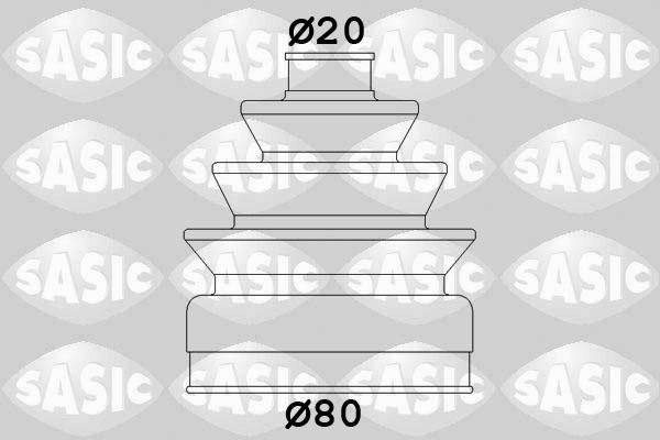 Sasic 2933833 - Burduf cauciuc, articulatie planetara aaoparts.ro