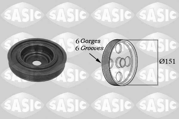 Sasic 2154008 - Fulie curea, arbore cotit aaoparts.ro