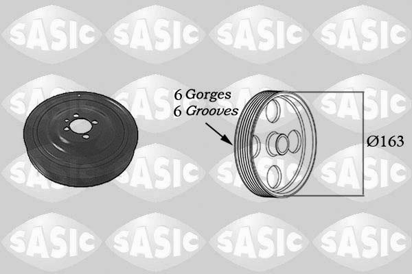 Sasic 2156029 - Fulie curea, arbore cotit aaoparts.ro