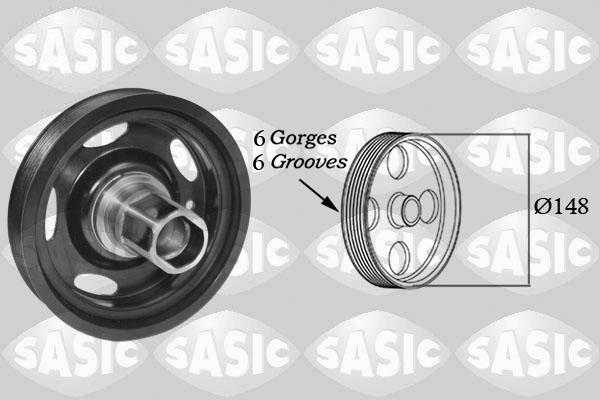 Sasic 2150055 - Fulie curea, arbore cotit aaoparts.ro