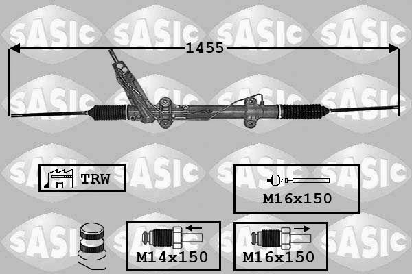 Sasic 7006050 - Caseta directie aaoparts.ro
