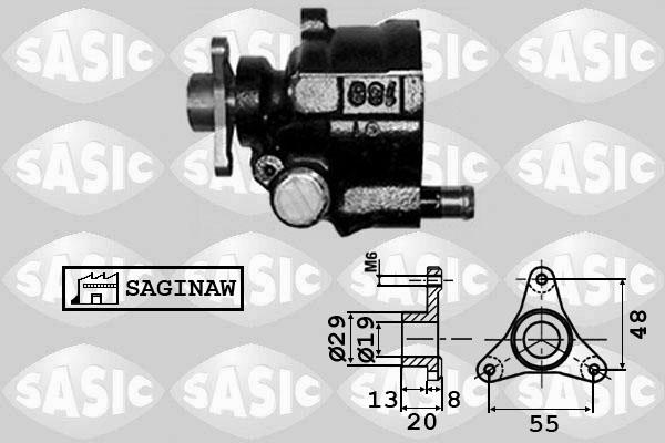 Sasic 7074001 - Pompa hidraulica, sistem de directie aaoparts.ro