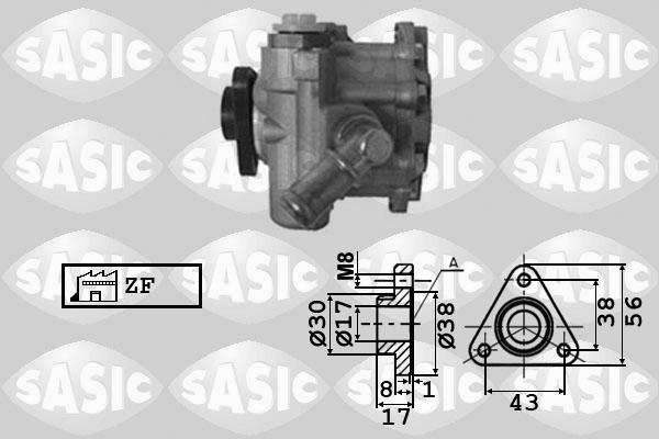 Sasic 7076049 - Pompa hidraulica, sistem de directie aaoparts.ro