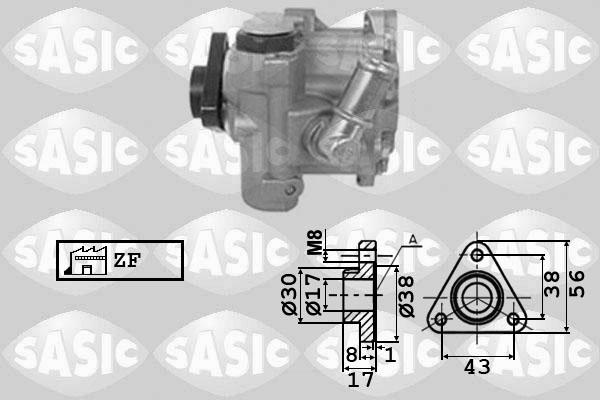 Sasic 7076048 - Pompa hidraulica, sistem de directie aaoparts.ro