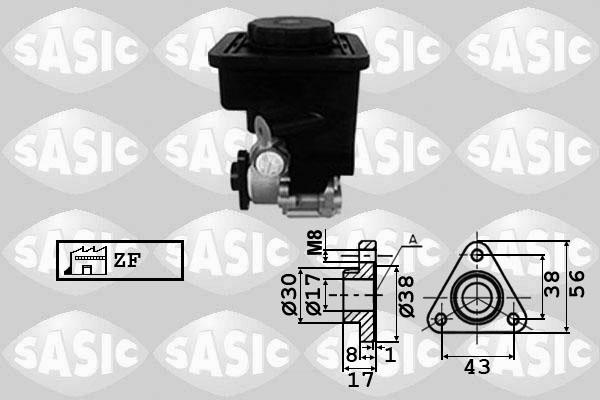 Sasic 7076050 - Pompa hidraulica, sistem de directie aaoparts.ro