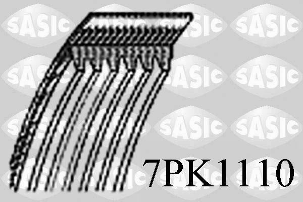 Sasic 7PK1110 - Curea transmisie cu caneluri aaoparts.ro