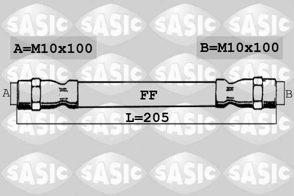 Sasic SBH6377 - Furtun frana aaoparts.ro