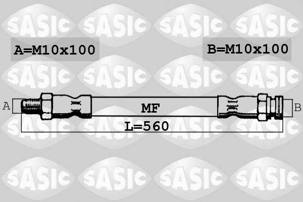 Sasic SBH6294 - Furtun frana aaoparts.ro