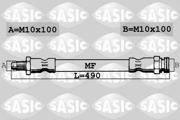 Sasic SBH6298 - Furtun frana aaoparts.ro
