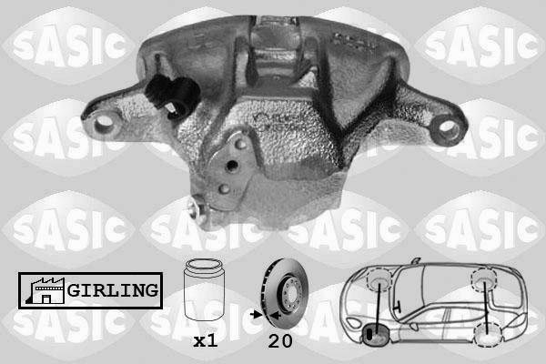 Sasic SCA6016 - Etrier frana aaoparts.ro