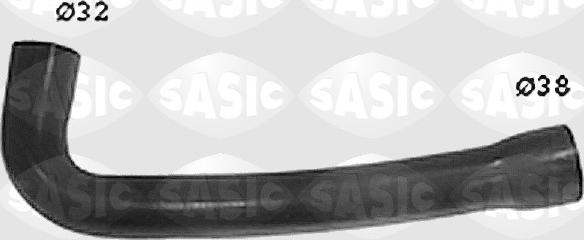 Sasic SWH4177 - Furtun radiator aaoparts.ro