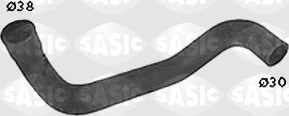 Sasic SWH4250 - Furtun radiator aaoparts.ro