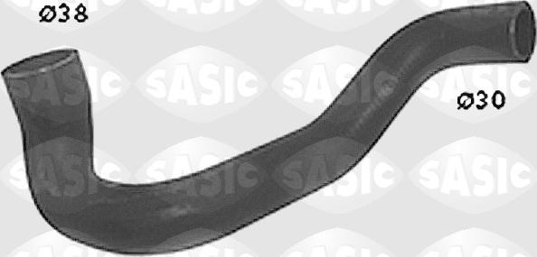 Sasic SWH4219 - Furtun radiator aaoparts.ro