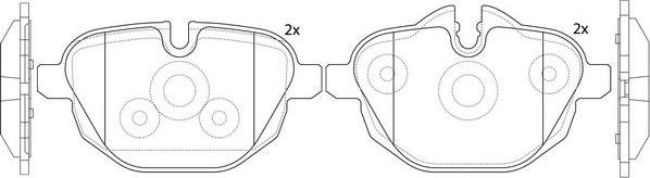 SB BP32546 - Set placute frana,frana disc aaoparts.ro