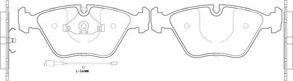 SB BP32012W - Set placute frana,frana disc aaoparts.ro
